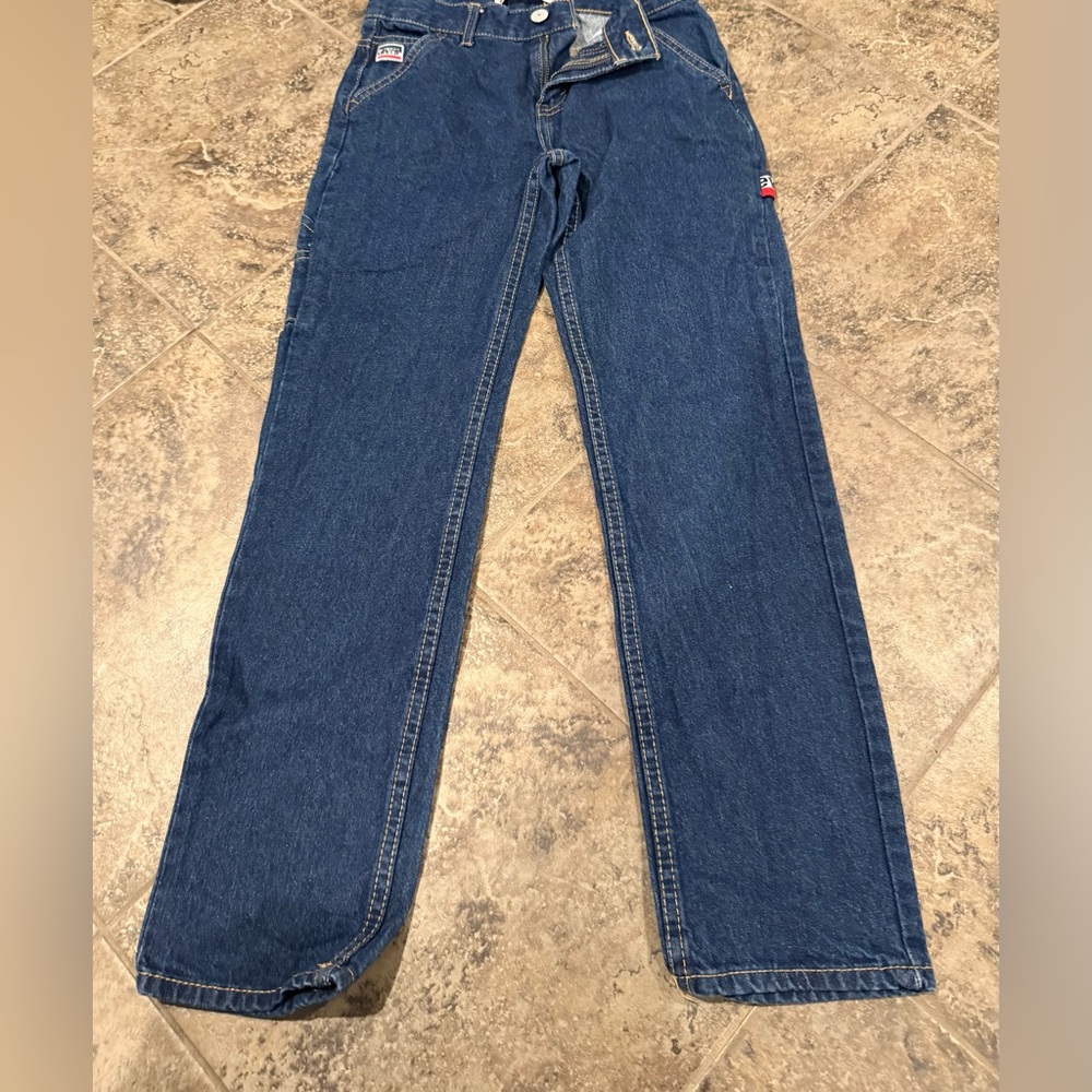 Levi’s 502 Regular Taper Carpenter Boys Denim Jeans 10 Reg W25 L25